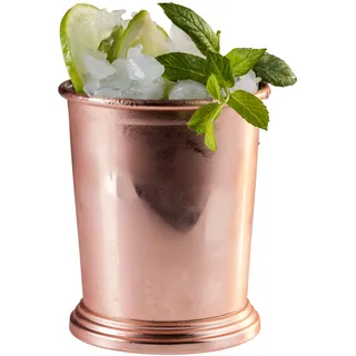 APS 93328 Julep Mug Becher, Cocktailbecher, 350 ml, Edelstahl, Kupfer-Look