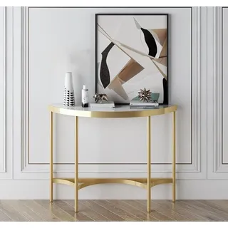 Design Luxus Konsolen Tisch Konsole Sideboard Kommode Sideboards Hotel Möbel Neu - Gold