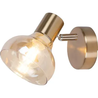 Rabalux 5546 Deckenstrahler 1 Spot Holly, E14, gold-orange, Modern, 13cm - Gold