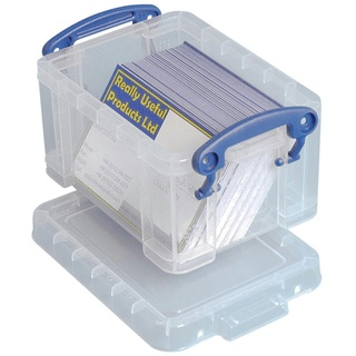 Really Useful Box Aufbewahrungsbox 0,3 l transparent