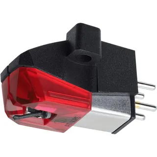 Audio-Technica AT-XP5 Stereo-DJ-Tonabnehmer mit zwei beweglichen Magneten Rot