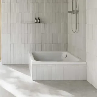 Bette Delta Duschwanne tief 90 x 90 x 28 cm - Weiß