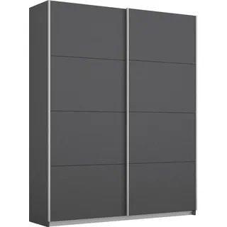 inosign by rauch »Kleiderschrank Schrank Garderobe Schlafzimmerschrank THANOS« in 3 verschiedenen Ausstattungen BASIC/CLASSIC/PREMIUM, Optional mit Spiegel, Metall-Griffleisten alufarben MADE IN GERMANY, grau