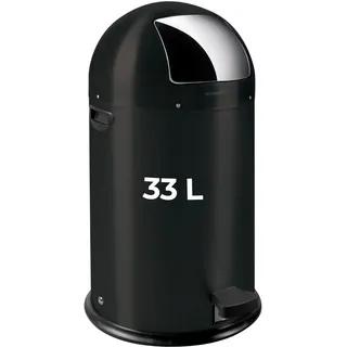 Fackelmann Rome 33 l Schwarz matt