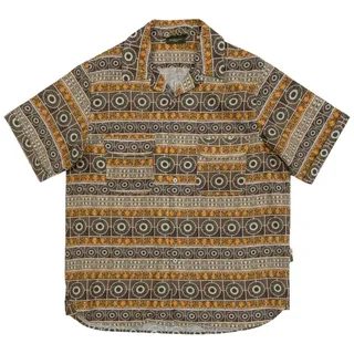 Gianni Lupo Herren Bluse, gelb, S/XXL
