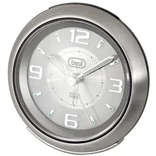 Trevi SL 3090 M, Quarzwecker, Edelstahl, Analog, AA, 95 mm, 100 mm - Silber