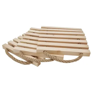 Topfuntersetzer aus Zirbenholz einzeln oder im Dreierpack V-40.10-038 - Naturbelassen
