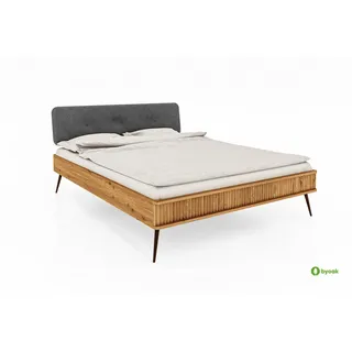 byoak Bett Lina 2 100x220 Wildeiche , Holz , Echtholz,Wildeiche , 100x220 cm , Schlafzimmer, Betten