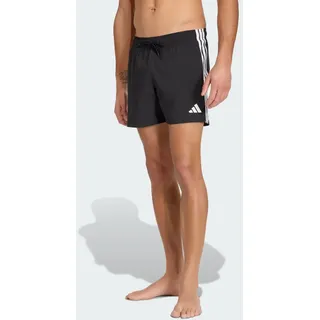 adidas 3-Stripes Badeshorts Black/White M