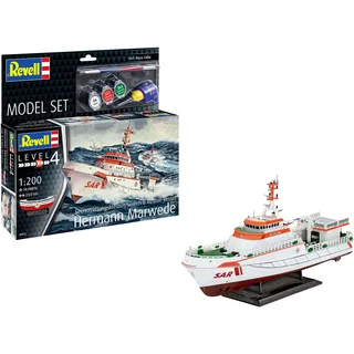 REVELL Model Set Seenotkreuzer Hermann Marwede