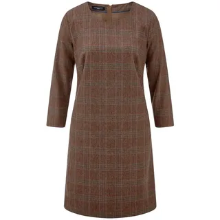 Kleid 3/4-Arm Fadenmeister Berlin braun