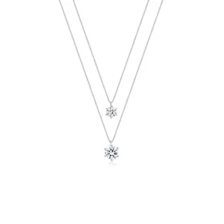 Silberkette ELLI "Halskette Layer Rund 925 Silber, mit Kristallen von Swarovski" Gr. 45, silber, Halsketten, Damen, Silber 925 (Sterlingsilber), Silberkette