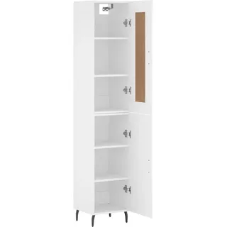 vidaXL Highboard 34,5 x 180 x 34 cm weiß
