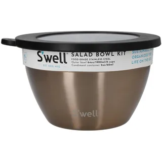 S'well Salatschüssel-Set Gold 1,9 l