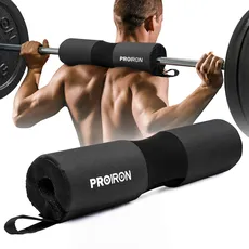 PROIRON Langhantel Polster, Hip Thrust Pad mit Klettverschluss, Hantel Nackenpolster Polsterung für Squats, Kniebeugen Polster Barbell Squat Pad für hip thrust und squat, und andere Übungen, Fitness