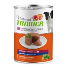 1x400 g Șuncă - Medium & Maxi -adult Natural trainer Hrană umedă câini