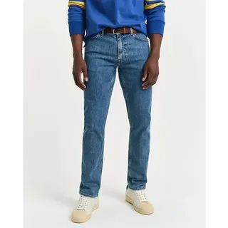 Gant 1000423 Jeans - Mid Blue Worn In - 31 - 34