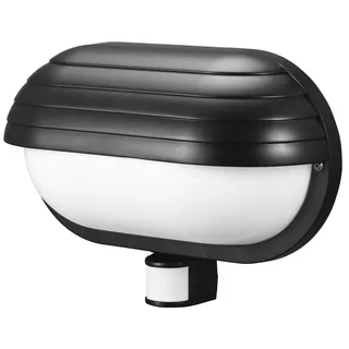 EURA Fassadenleuchte ML-10B7 E27 schwarz