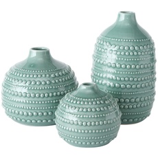 Bild Tischvase Meruna 3-teilig Blumenvase Keramik Vase 11,50