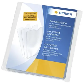 Herma 5016 Ausweissteckhüllen A7 transparent