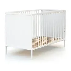 WEBABY Babybett Renard mit Panelen weiß 60 x 120 cm, 60x120 cm