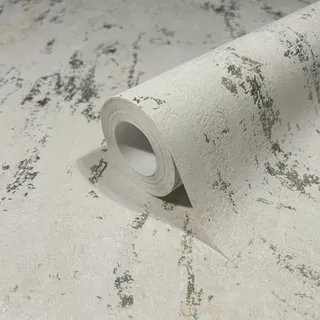 Marburg Vliestapete Betonoptik Glänzend Modern 10,05 m x 0,53 m Beige-Gold