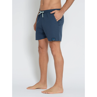 Badehose NASSAU BEACH "Badehose NB231017", Herren, Gr. XXL, US, schwarz (navy), Obermaterial: 100% Polyester COOLMAX PES(Coolmax)., Badehosen Badehose