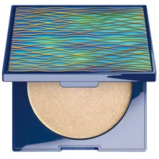 ARTDECO Diamond Beauty Powder – All-Over-Highlighter Puder in nachfüllbarer Dose - Limited Ocean Wave Design mit Diamantenschimmer & frischem Glow 7 g