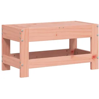 vidaXL Gartenhocker 62x30x32 cm Massivholz Douglasie - Braun