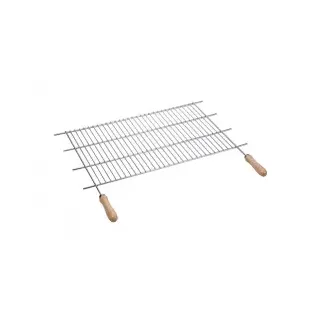 Sauvic Grillrost 80 x 40 cm Zink braun/silber