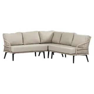 Ecklounge-Set | Isabel | Sand | Rope - Beige