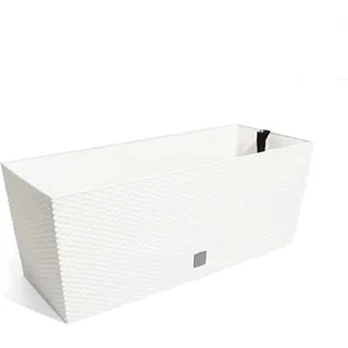 Prosperplast Rechteckiger Gärtner 80 x 33 x 32 cm Weiß
