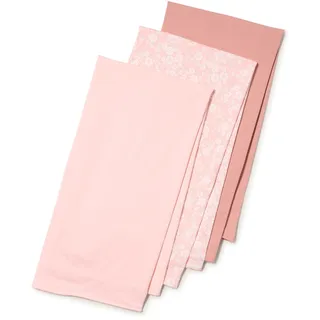 Amazon Essentials x Sofia Grainge Unisex Baby Pucktuch aus Musselin, 107 cm x 107 cm, 3er-Pack, Rosa/Terrakotta/Floral, Einheitsgröße