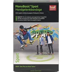 Bild ManuBasic Sport Bandage rechts x-large schw/grün
