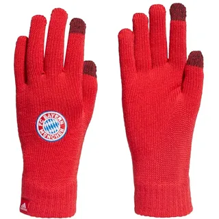 adidas Unisex FCB Gloves Handschuhe, rojfcb/Weiß, XL