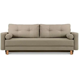 Konsimo Einzelsofa Eriso ¦ braun ¦ Maße (cm): B: 220 H: 80