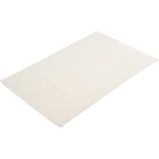 Gözze - Badvorleger 2er-Set, 100% Baumwolle, 50 x 70 cm - Natur