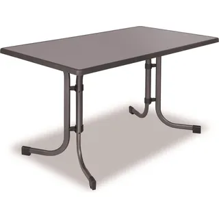 DAJAR Pizarra Gartentisch 115 x 70 cm, Metall 127/8 - Grau