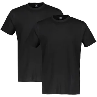 Lerros Doppelpack T-Shirt schwarz S