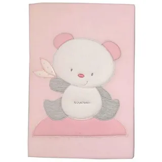 Andy & Helen 3/507cd03 R Decke Bett bestickt Fleece, Pink