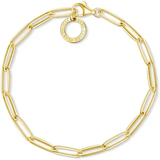 Thomas Sabo Charm-Armband Gelbgold 925 Sterling Silber X0253-413-39 19 cm