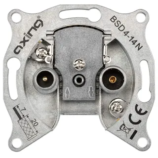 Axing BSD 4-14N Durchgangsdose 14 dB CATV Kabelfernsehen 5-1006 MHz