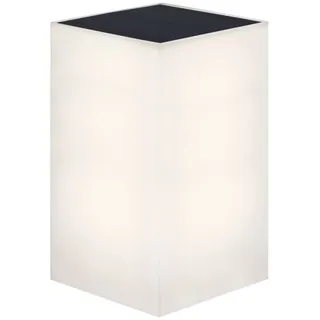 Solar Wandleuchte Bewegungsmelder LED h: 18 cm IP65 4000 K 500 lm außen Lampe