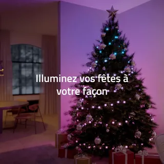 Hombli smartes Weihnachtslicht RGB - Schwarz