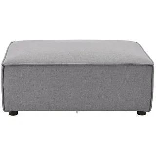 Modulares Sofa Domas Ottomane Stoff Dunkelgrau