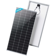 RENOGY 200W 12 Volt Solarpanel Monokristallin Solarmodul Photovoltaik Solarzelle Ideal zum Aufladen von 12V Batterien Wohnmobil Garten Camper Boot