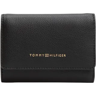 Tommy Hilfiger TH LOGOTAPE TRIFOLD Geldbörse Damen schwarz