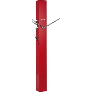 Lowell Wanduhr 6,5 cm 14541R rot