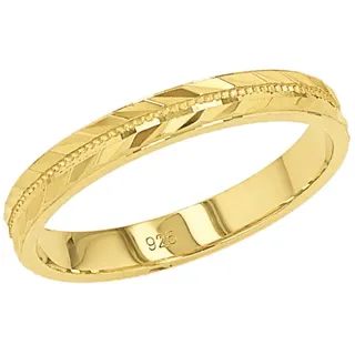 Amor Damen, Ring, Silber 925, gelbvergoldet in gold 60