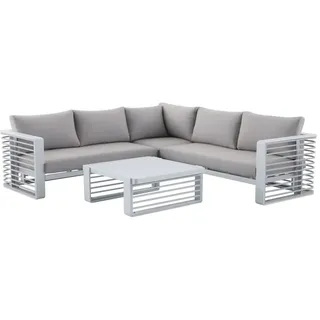 Royal Garden Bellezza Lounge-Set 4-tlg. Aluminium weiß
